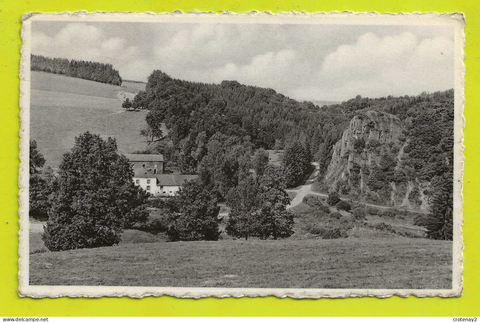 GOUVY RETTIGNY Au Moulin De BISTAIN VOIR ZOOM Cheval Avec Voiture De Foin VOIR DOS - Gouvy