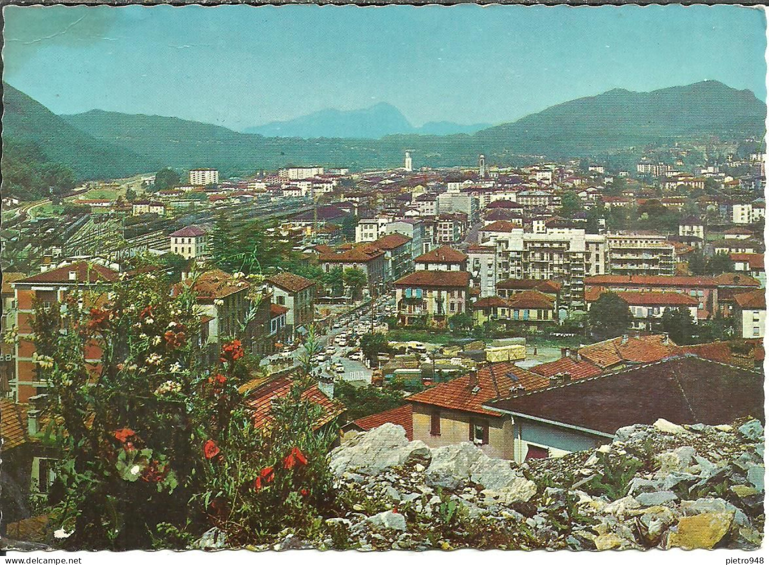 Chiasso (Tessin, Svizzera) Scorcio Panoramico, Panoramic View, Vue Panoramique, Ansicht - Chiasso