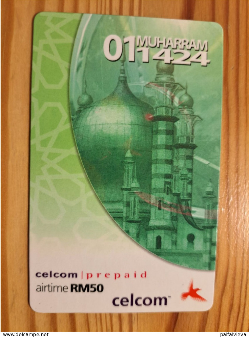 Prepaid Phonecard Malaysia, Celcom - Malasia