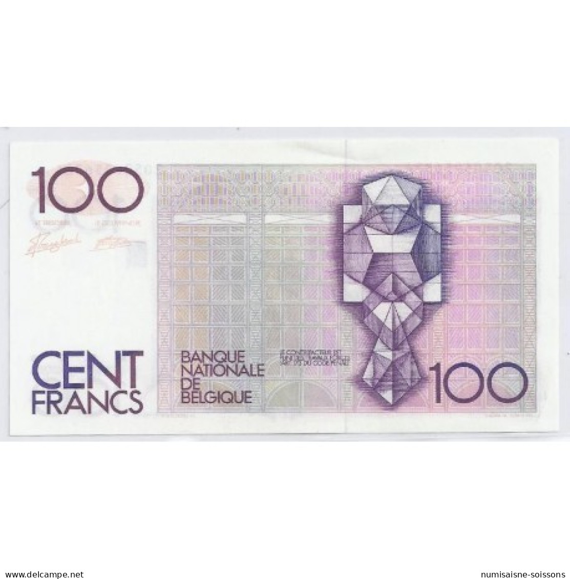 BELGIQUE - PICK 140 - 100 FRANCS (1978 - 1981) - SPLENDIDE - [ 1] …-1830 : Prima Dell'Indipendenza