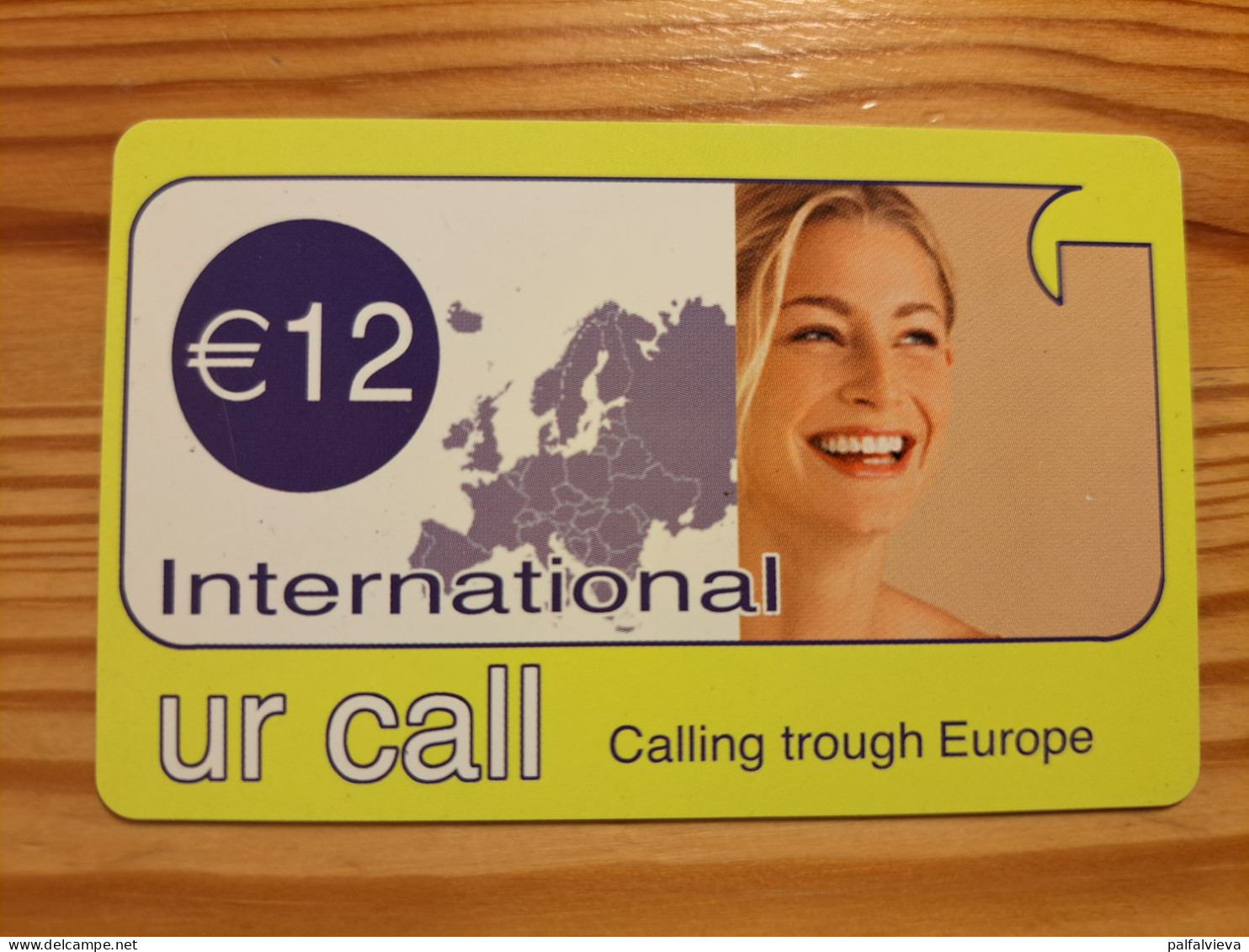 Prepaid Phonecard Netherlands, Ur Call - Woman - Cartes GSM, Prépayées Et Recharges