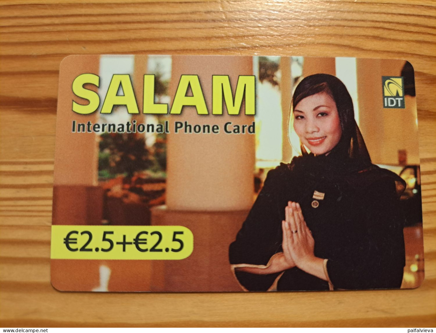 Prepaid Phonecard Netherlands, Salam - Woman - Schede GSM, Prepagate E Ricariche