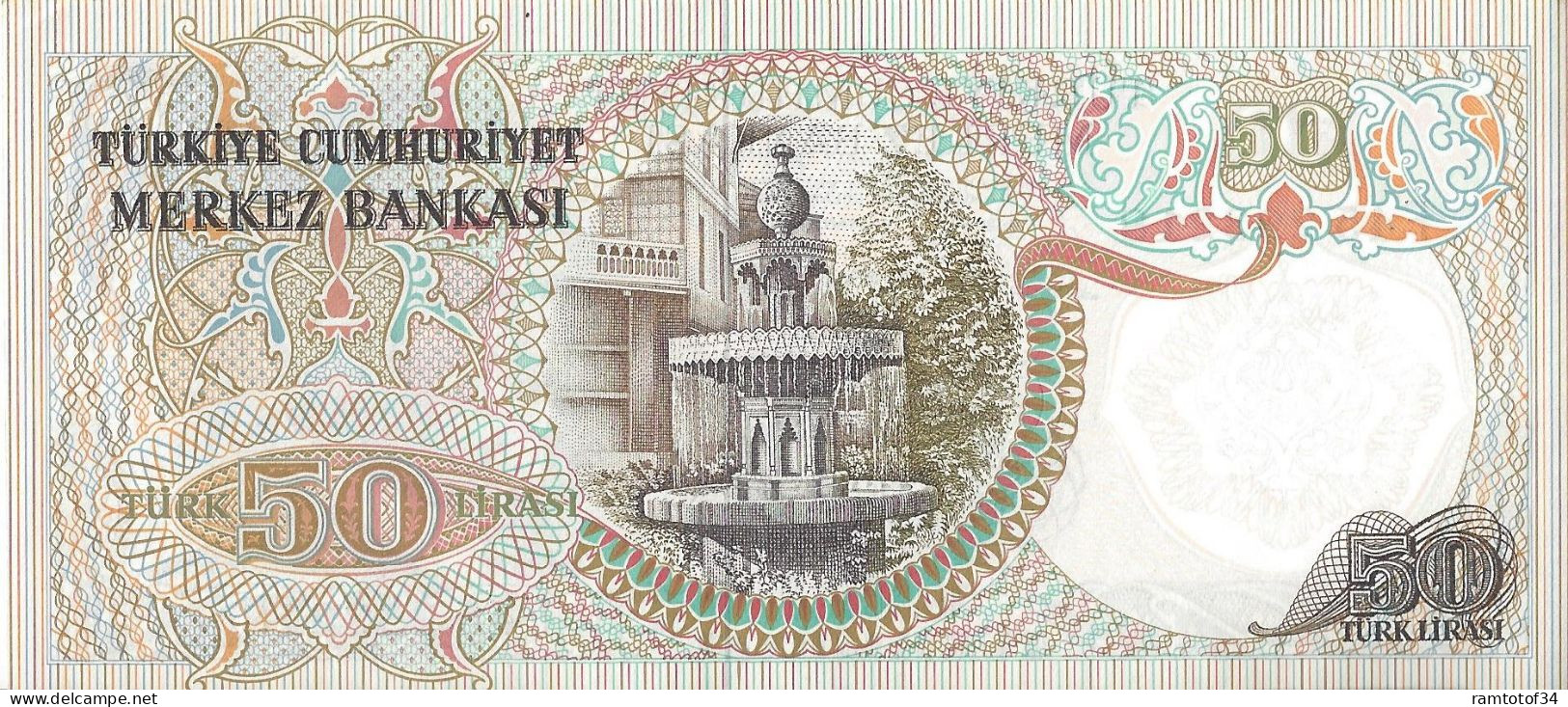 TURQUIE - 50 Lira 1983 UNC - Turquie