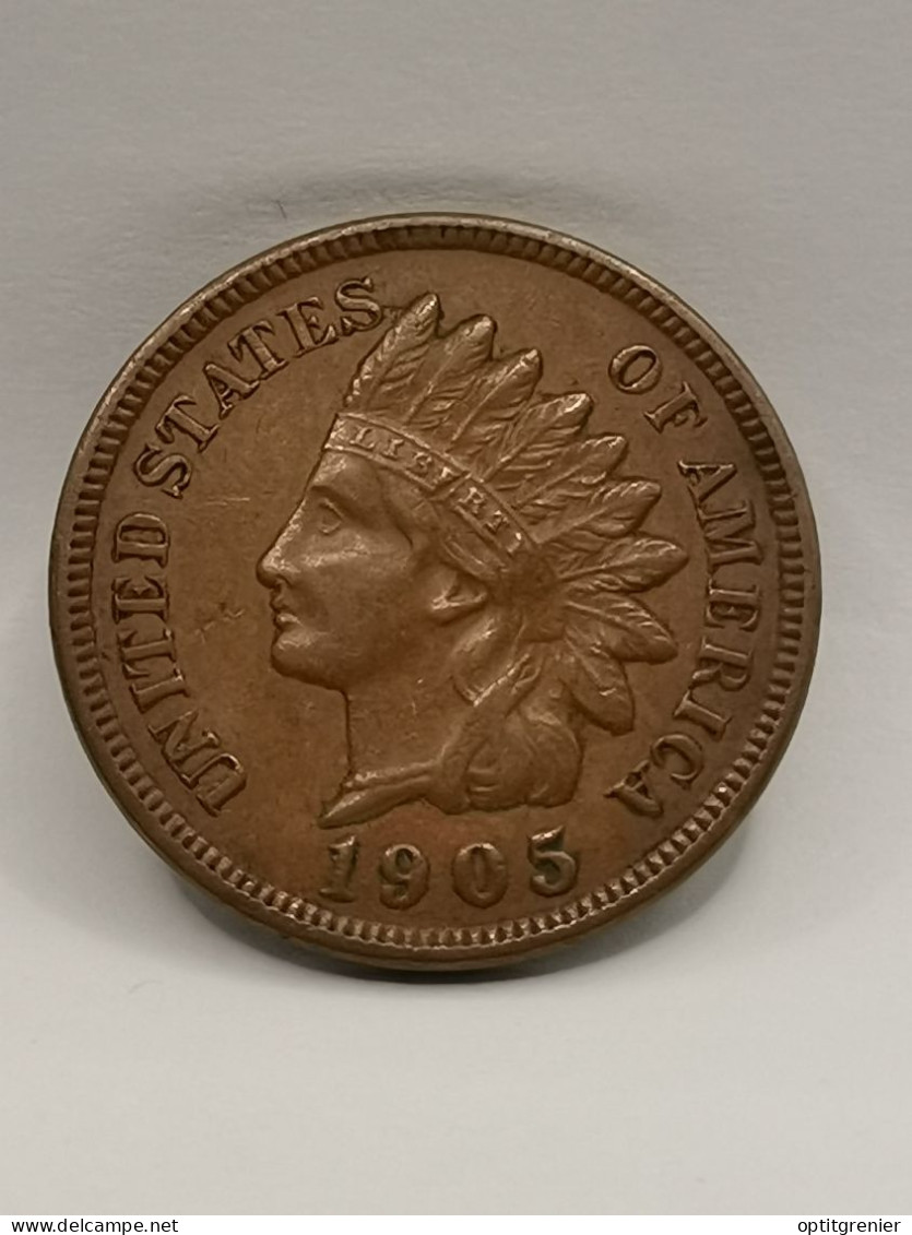 1 CENT INDIAN HEAD 1905 USA / TETE D'INDIEN - 1859-1909: Indian Head