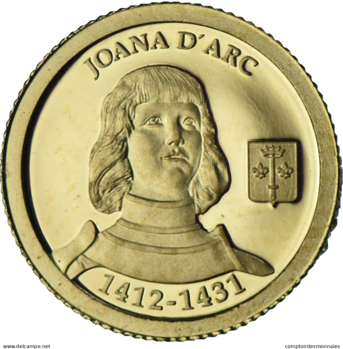 Andorre, 1 Diner, Jeanne D'Arc, 2012, Or, FDC - Andorra