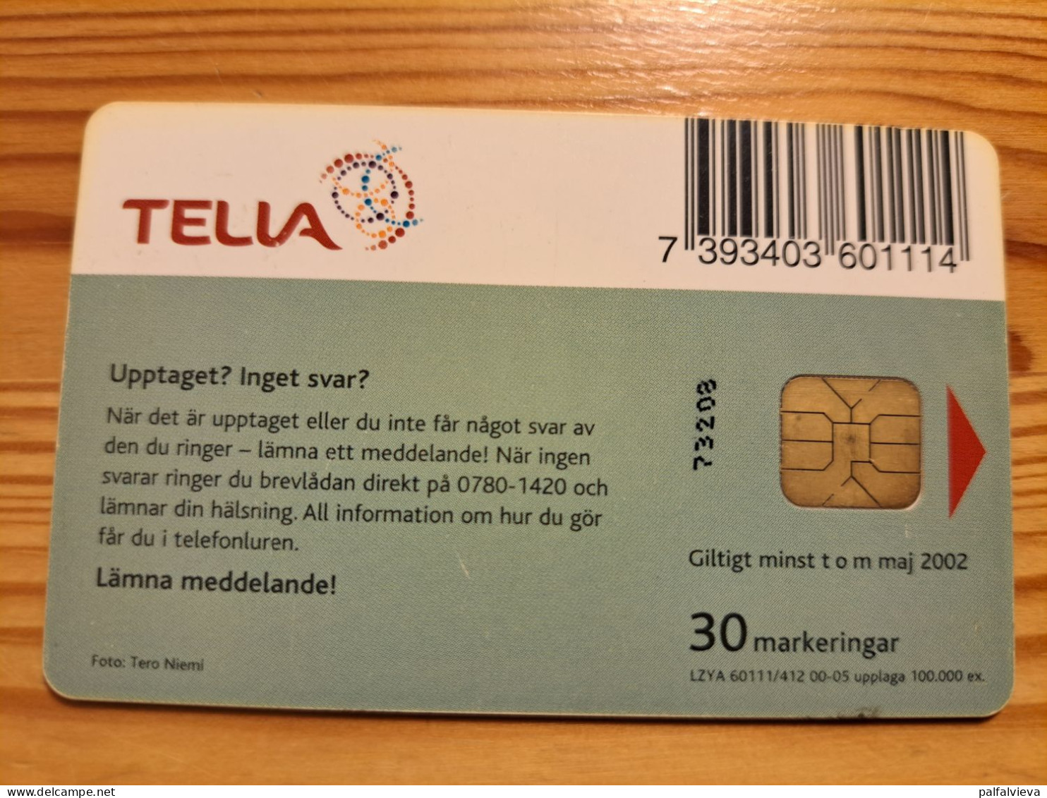 Phonecard Sweden - Apple - Suecia