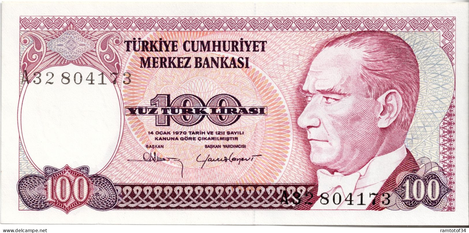 TURQUIE - 100 Lira 1983 UNC - Turchia