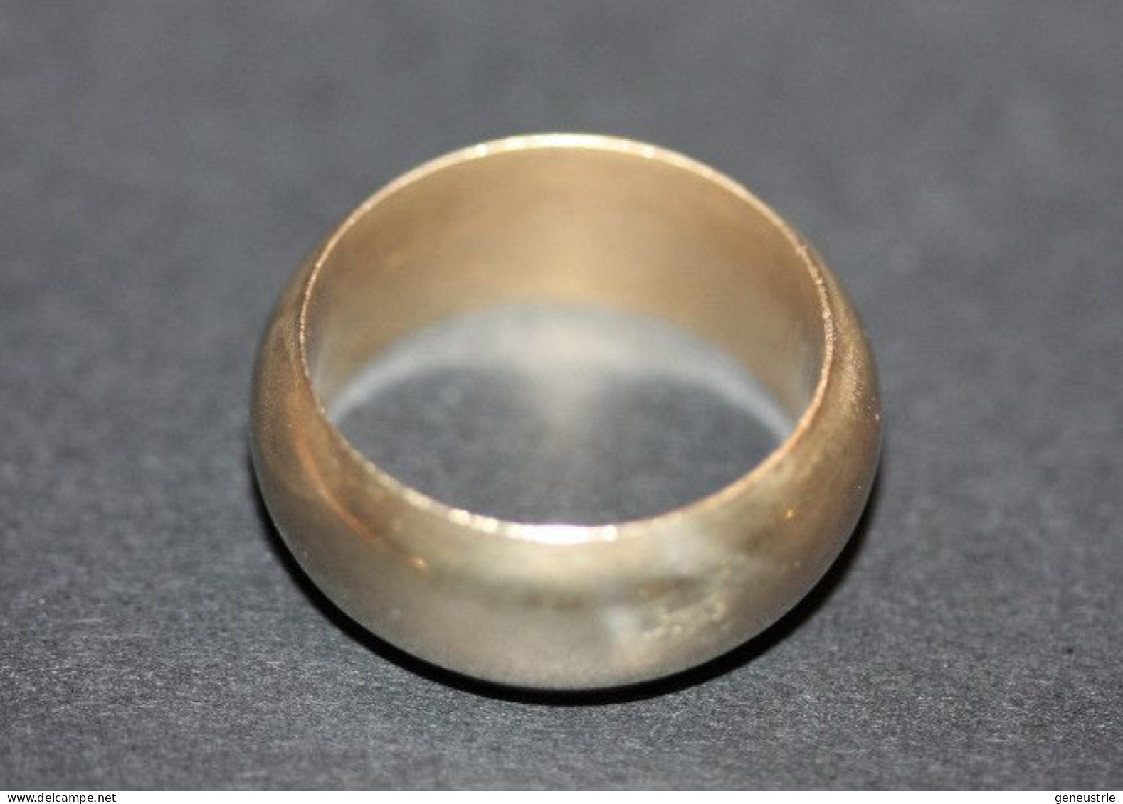 Bague De La Communauté Rom En Bronze Poli Dite "Bague De La Chance" - 20mm - T63 - Romani People Ring - Roms - Volksschmuck