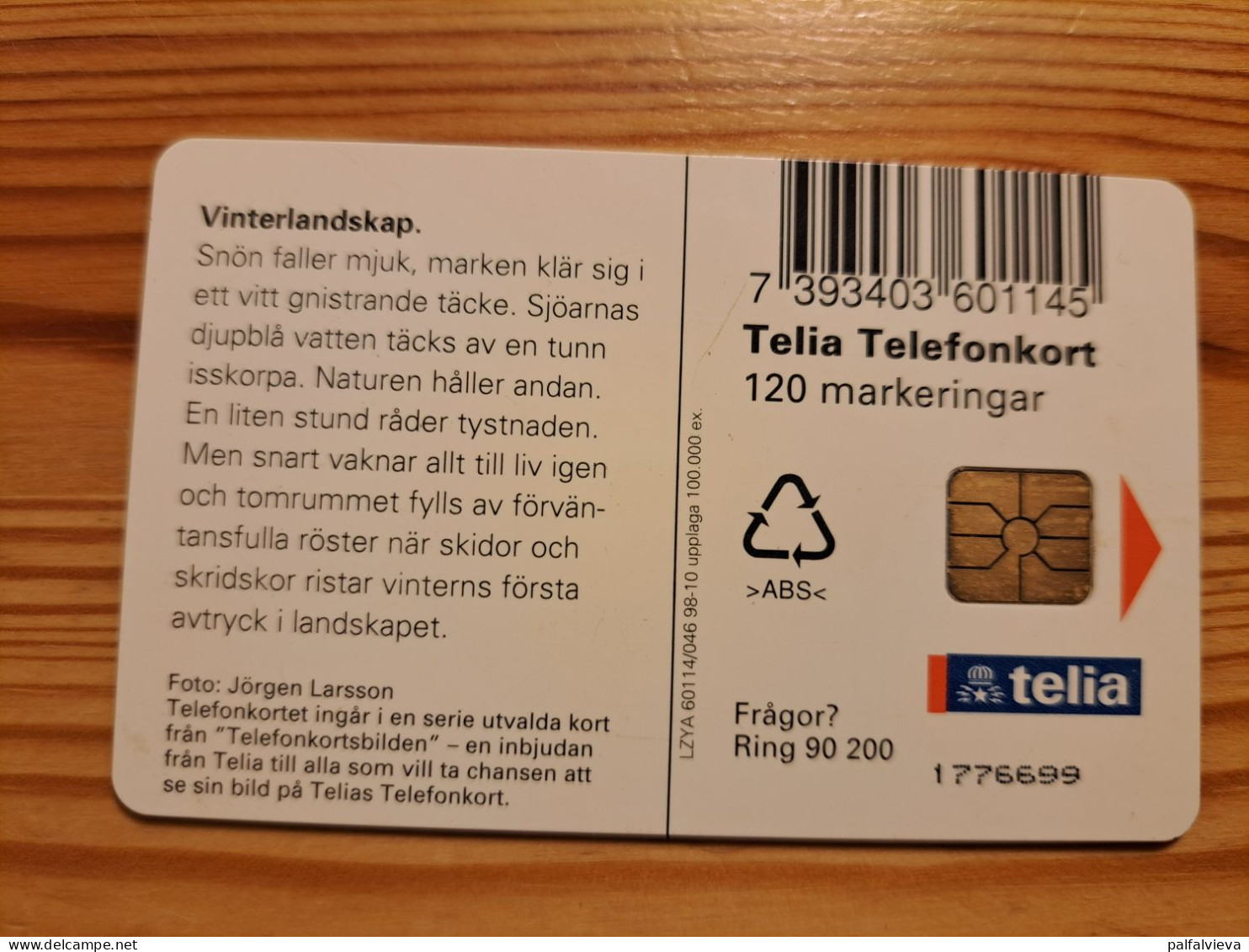 Phonecard Sweden - Svezia