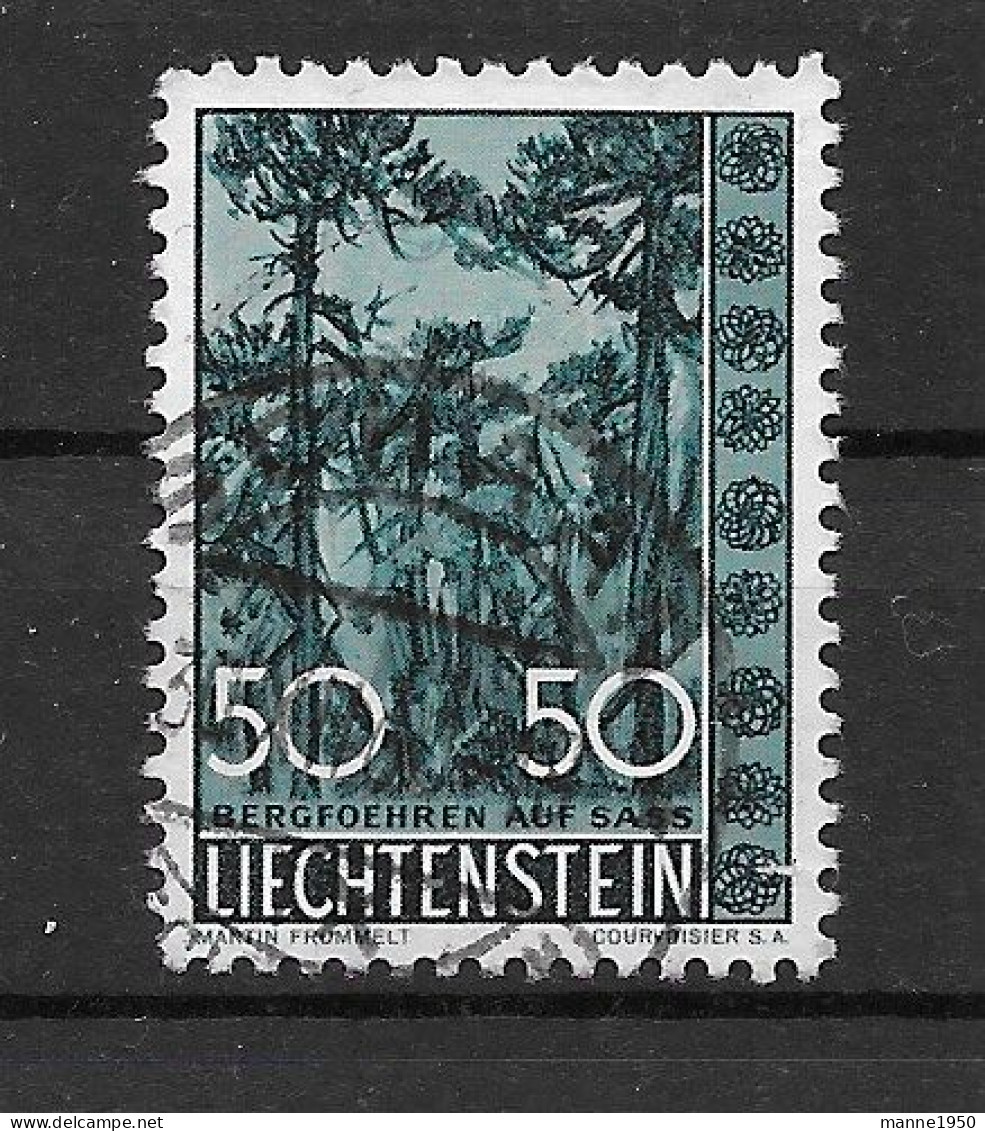 Liechtenstein 1960 Bäume Mi.Nr. 401 Gestempelt - Oblitérés