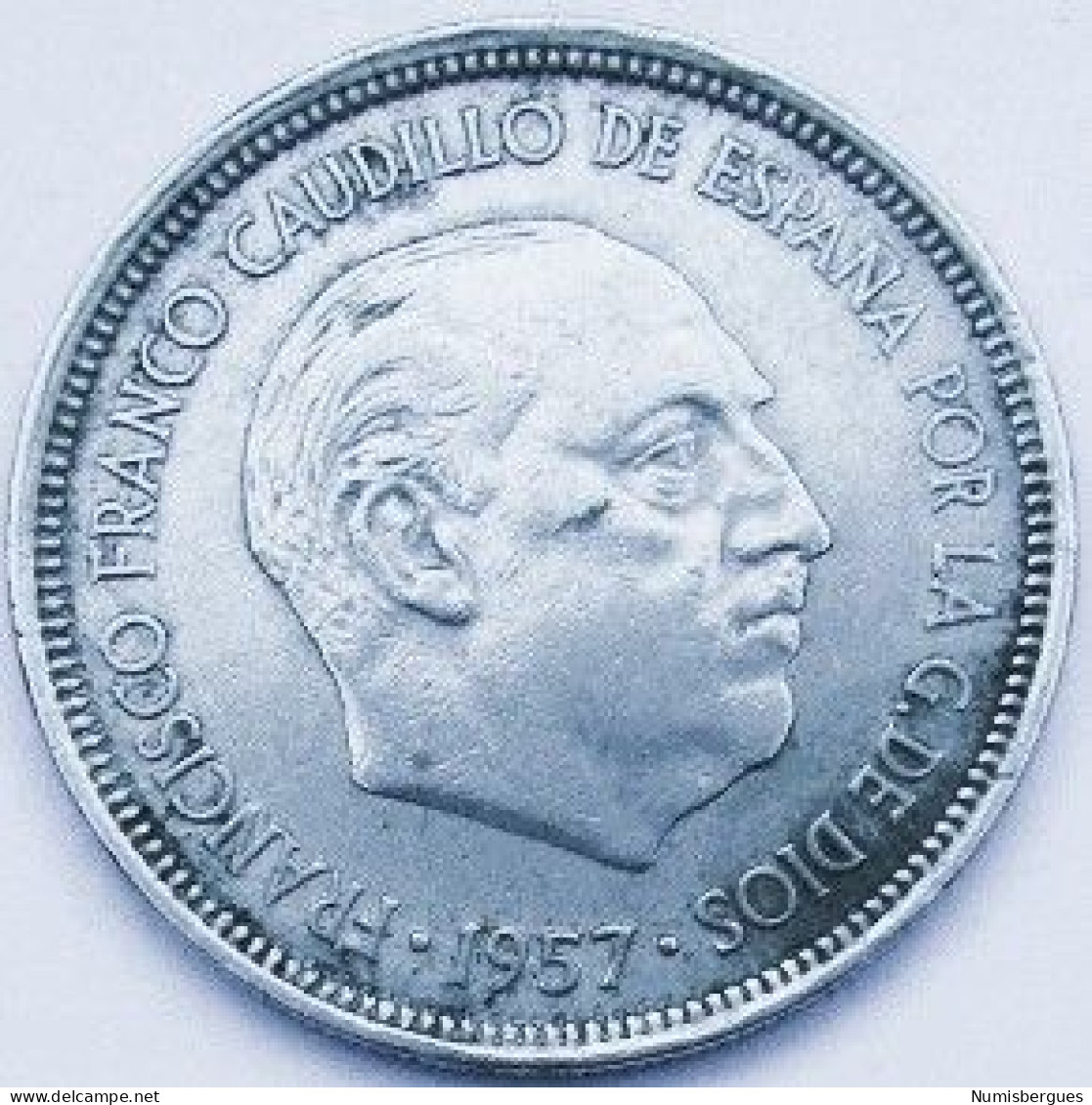 Pièce De Monnaie 5 Pesetas 1968 - 5 Pesetas