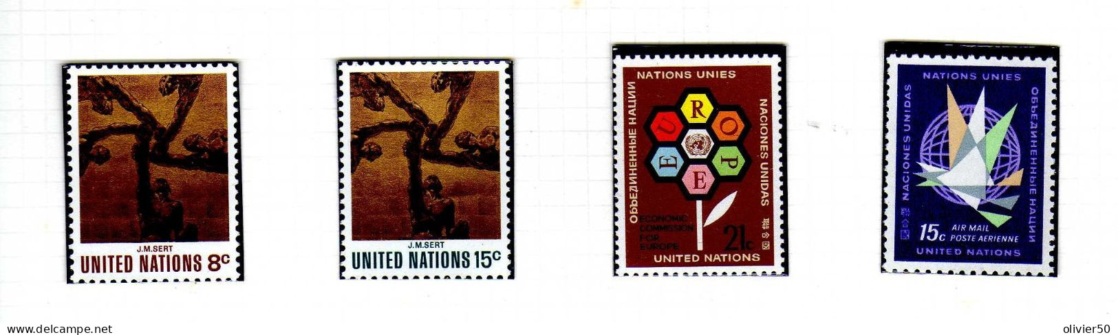 Nations-Unies - Siege De New-York -  Evenements - Neufs - - Unused Stamps