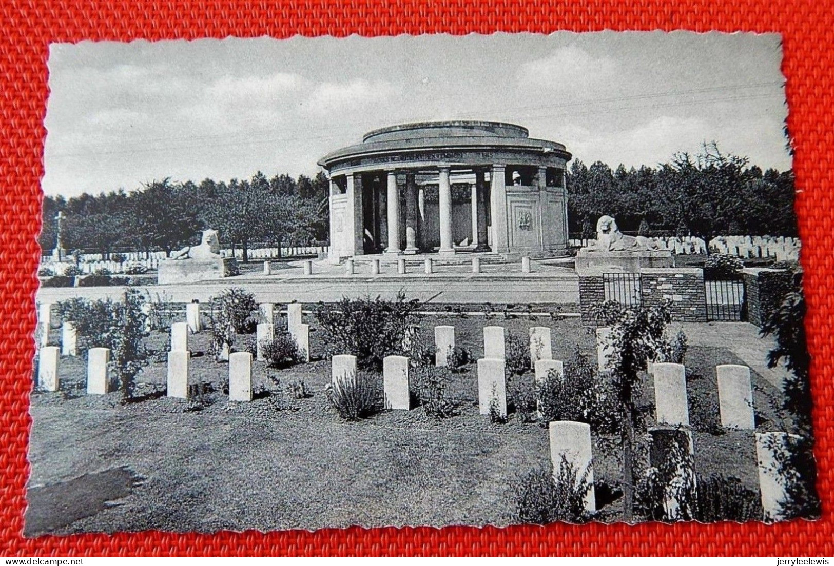 PLOEGSTEERT  - LE  BIZET  -  Monument Anglais De La Guerre 1914-1918 - Comines-Warneton - Komen-Waasten