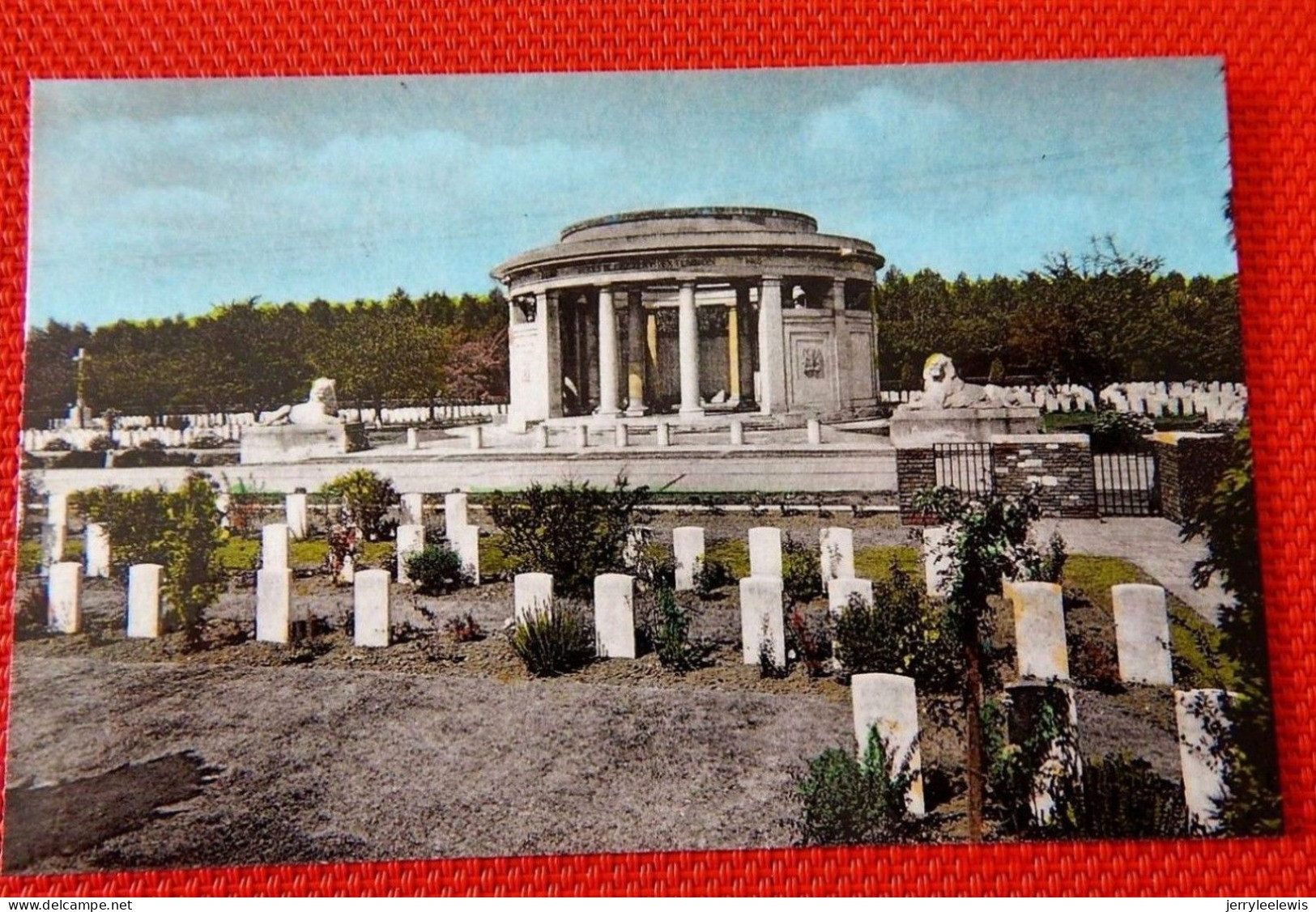 PLOEGSTEERT  - LE  BIZET  -  Monument Anglais De La Guerre 1914-1918 - Komen-Waasten