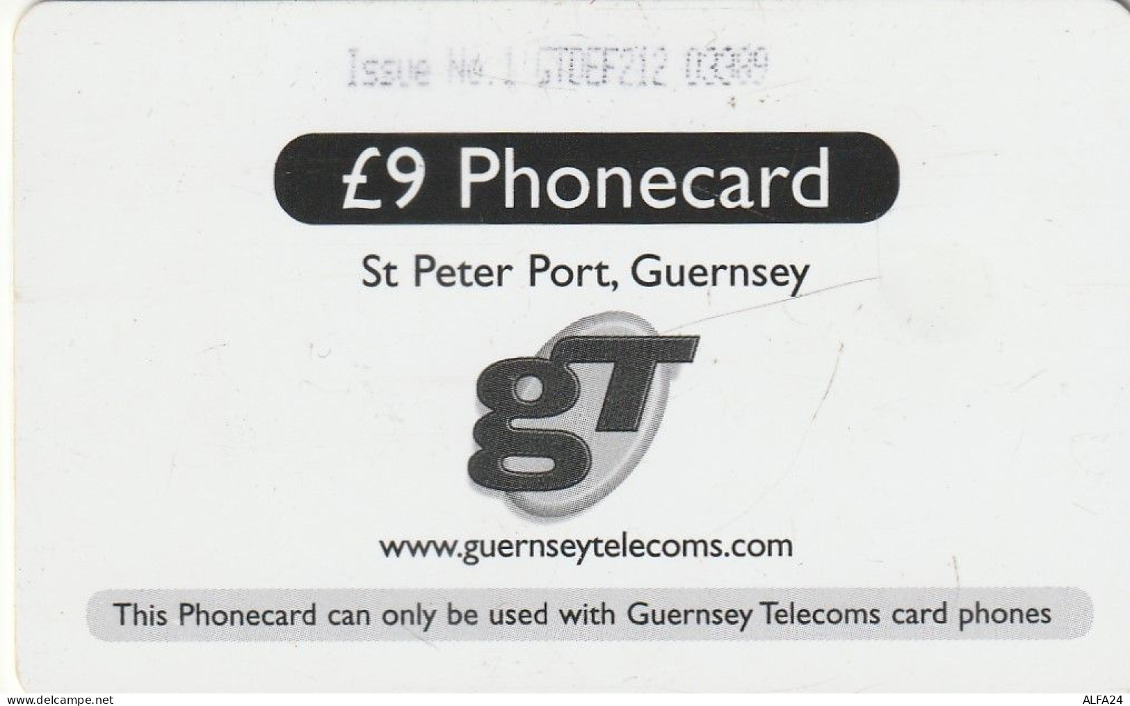 PHONE CARD GUERNSEY  (E6.19.6 - [ 7] Jersey And Guernsey