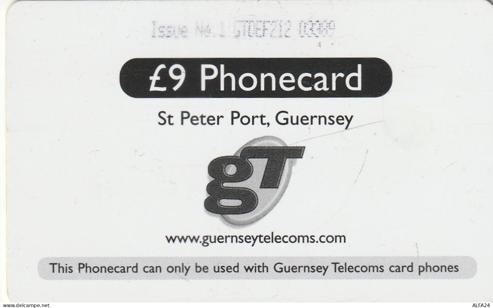 PHONE CARD GUERNSEY  (E6.19.6 - [ 7] Jersey Und Guernsey