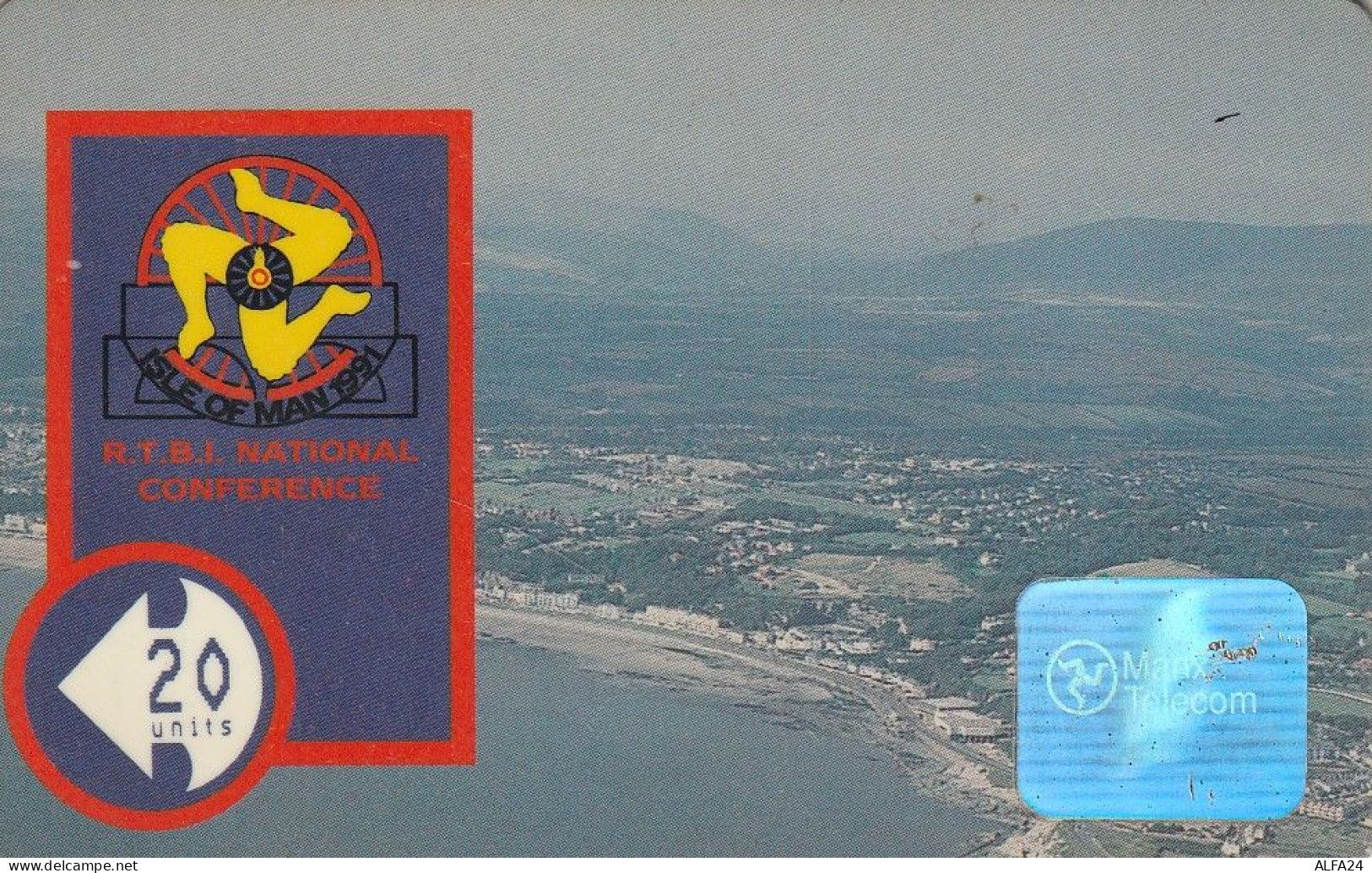 PHONE CARD ISOLA MAN  (E6.20.1 - [ 6] Isle Of Man