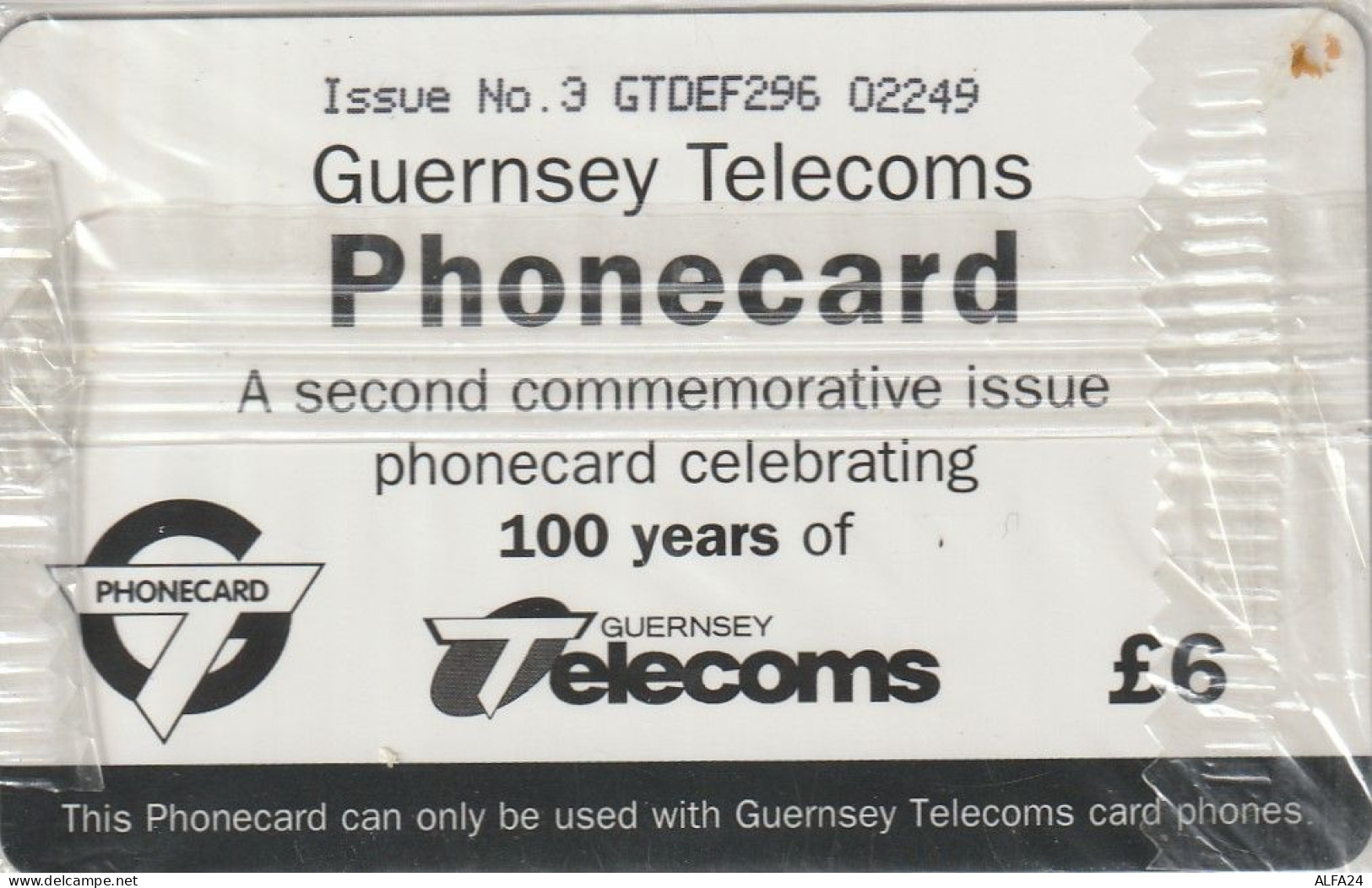PHONE CARD GUERNSEY NEW BLISTER (E6.19.5 - [ 7] Jersey Und Guernsey