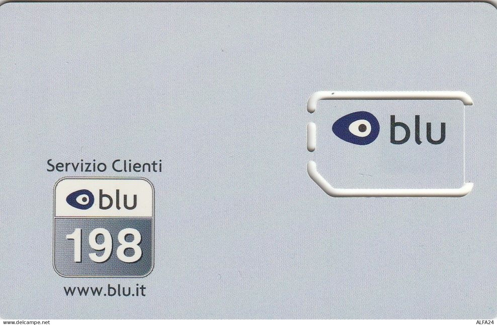 ITALIA -GSM BLU (E6.1.5 - Schede GSM, Prepagate & Ricariche