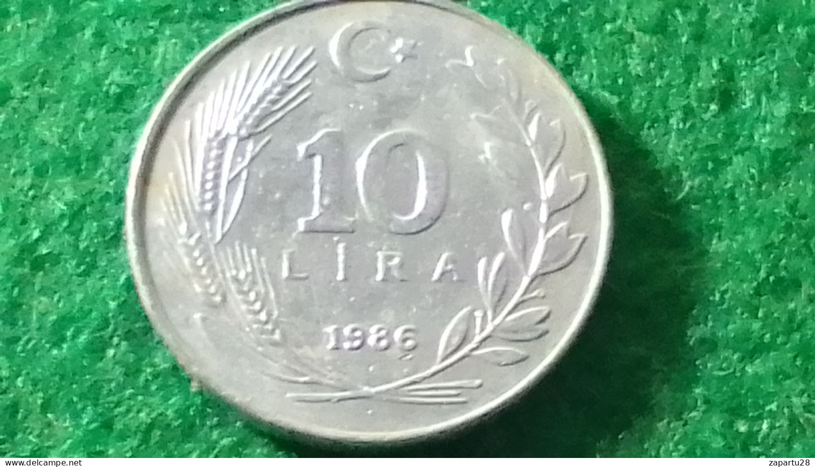 TÜRKİYE - 1986   -  10  LİRA - Turquie