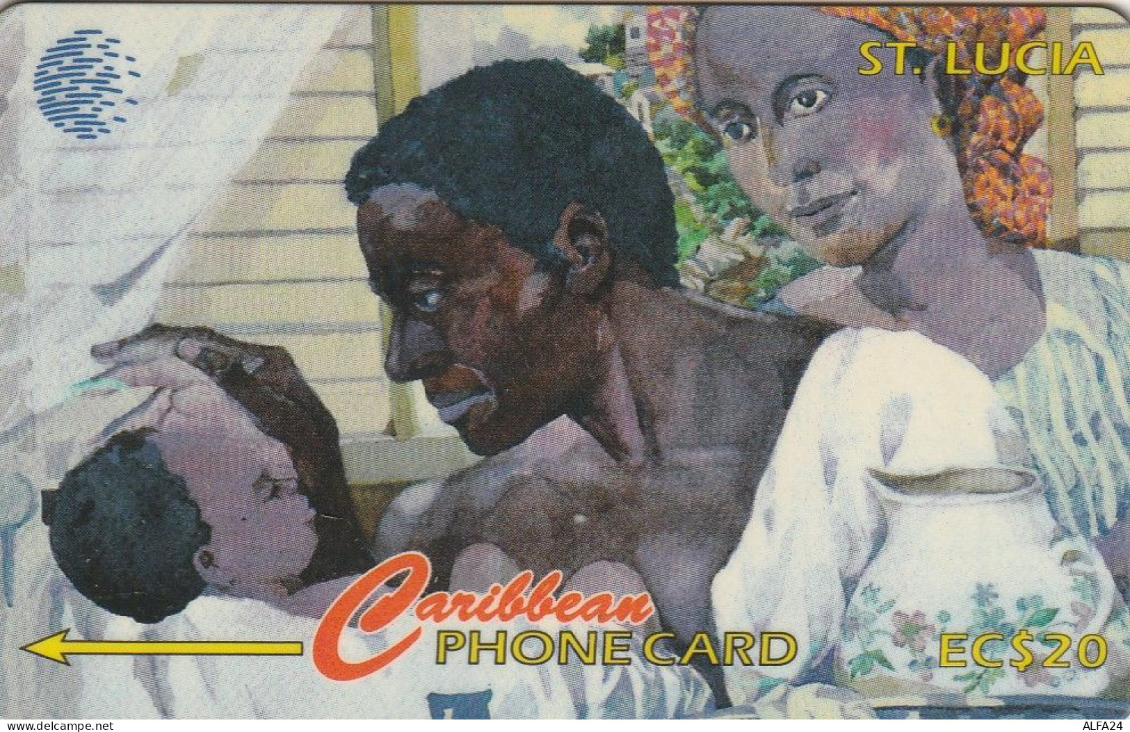 PHONE CARD ST LUCIA  (E7.25.7 - Sainte Lucie