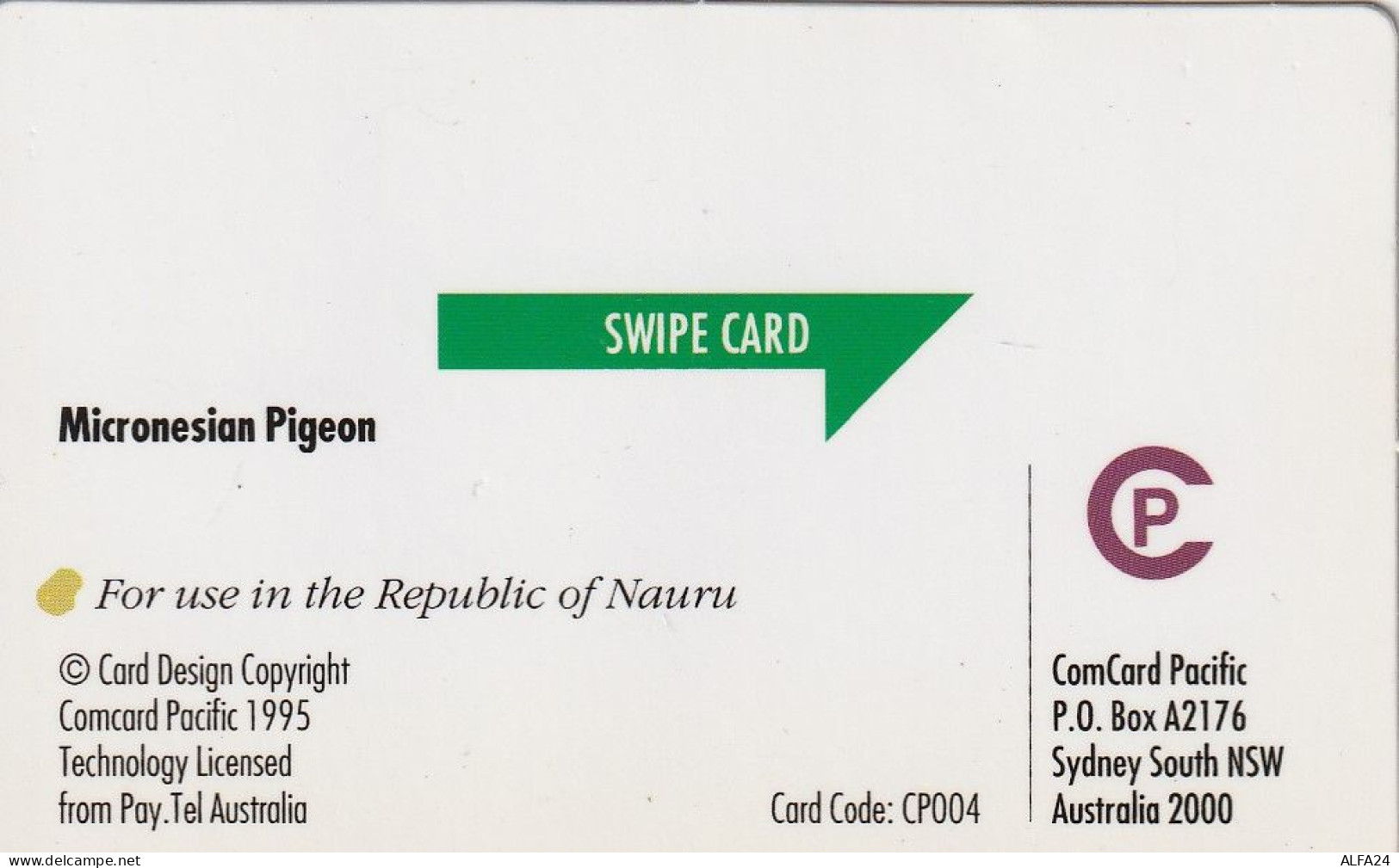 PHONE CARD NAURU  (E7.21.5 - Nauru