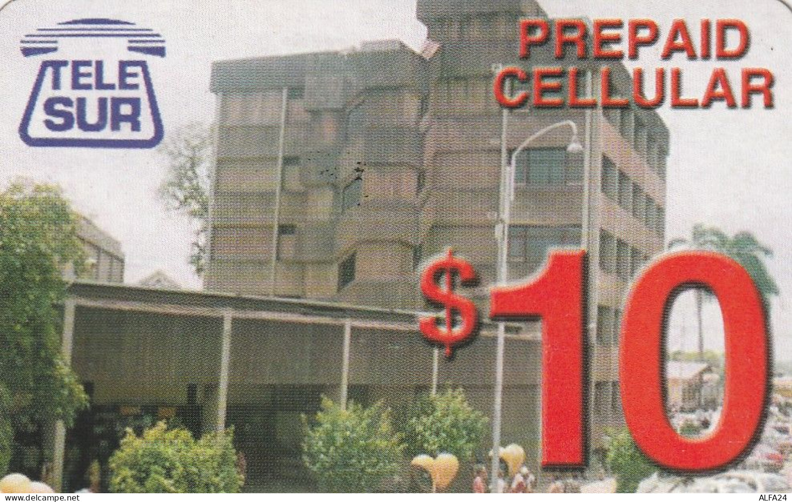 PREPAID PHONE CARD SURINAME  (E7.21.1 - Suriname