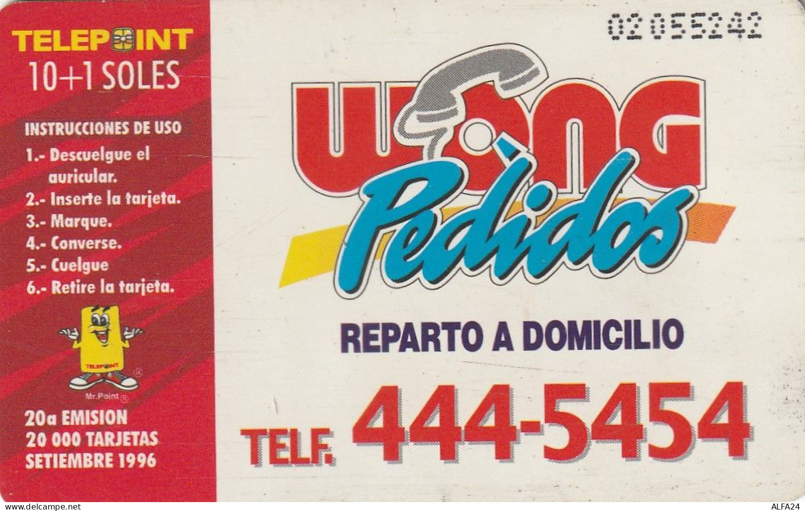 PHONE CARD PERU  (E7.18.8 - Peru