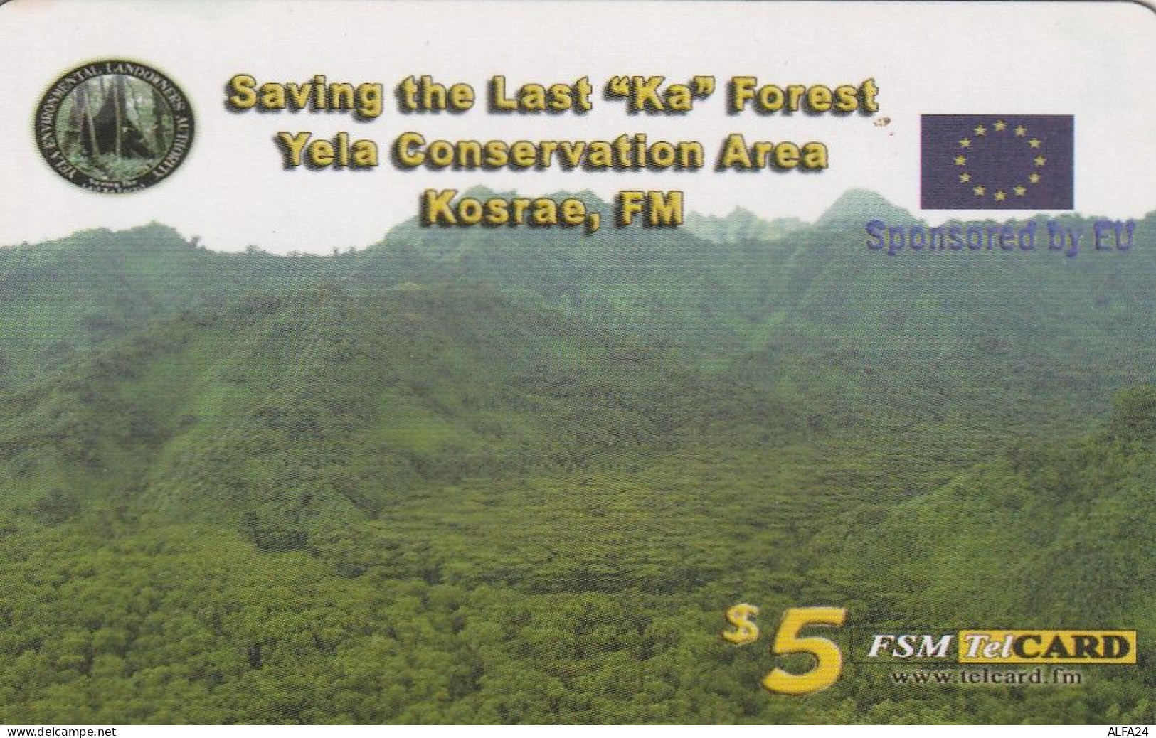 PREPAID PHONE CARD MICRONESIA  (E7.18.5 - Micronesia