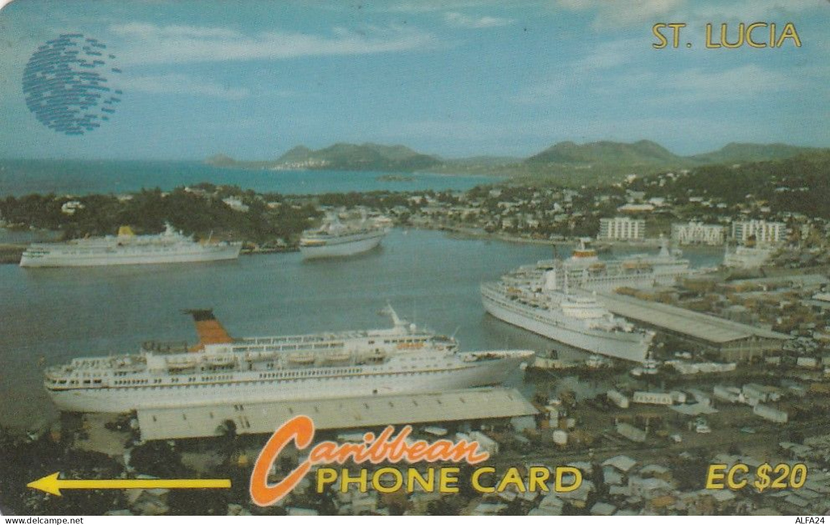 PHONE CARD ST LUCIA  (E7.12.4 - Santa Lucia