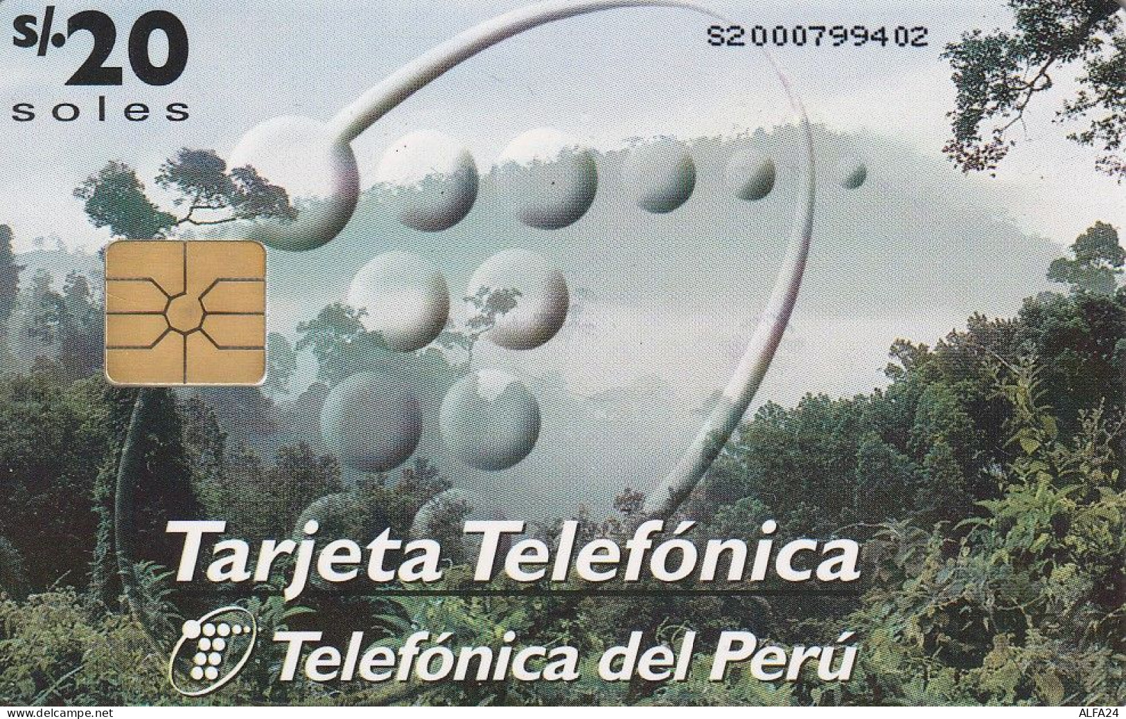 PHONE CARD PERU  (E7.8.3 - Pérou