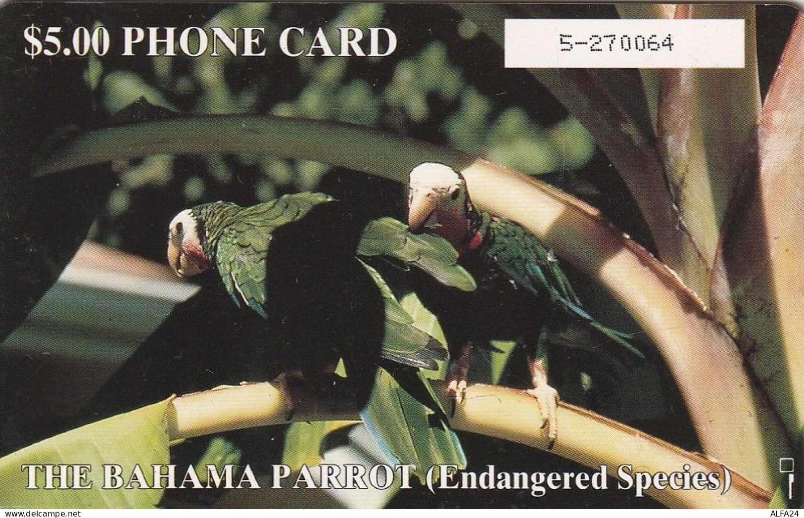 PHONE CARD BAHAMAS  (E7.7.7 - Bahama's