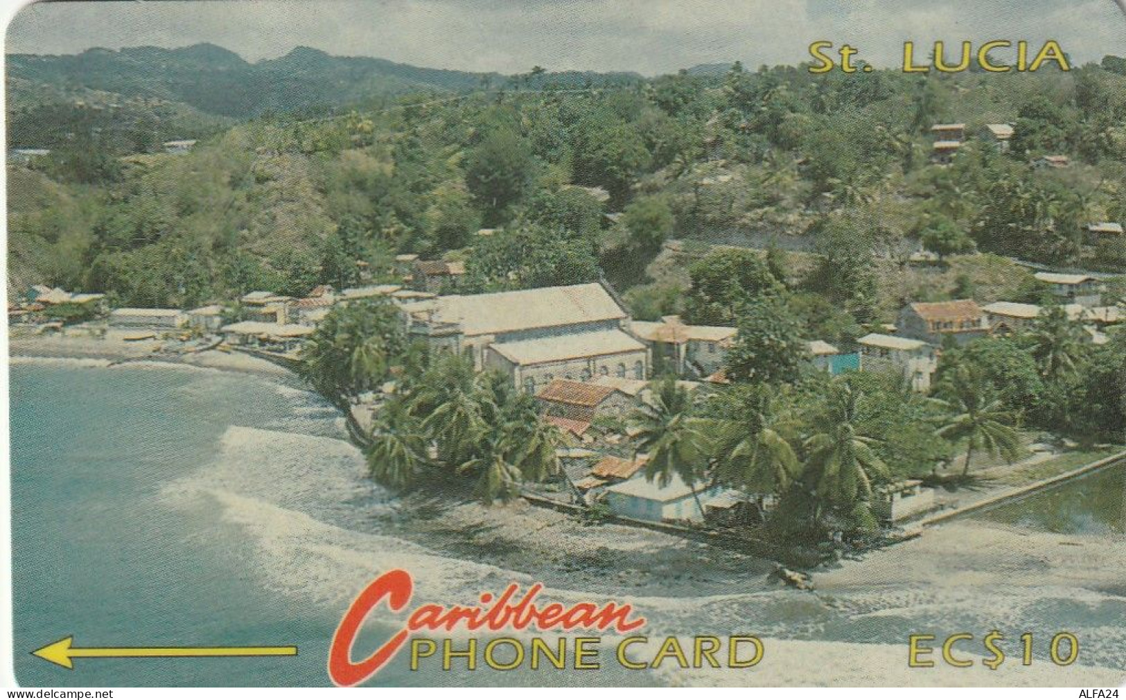 PHONE CARD ST LUCIA  (E7.6.8 - St. Lucia