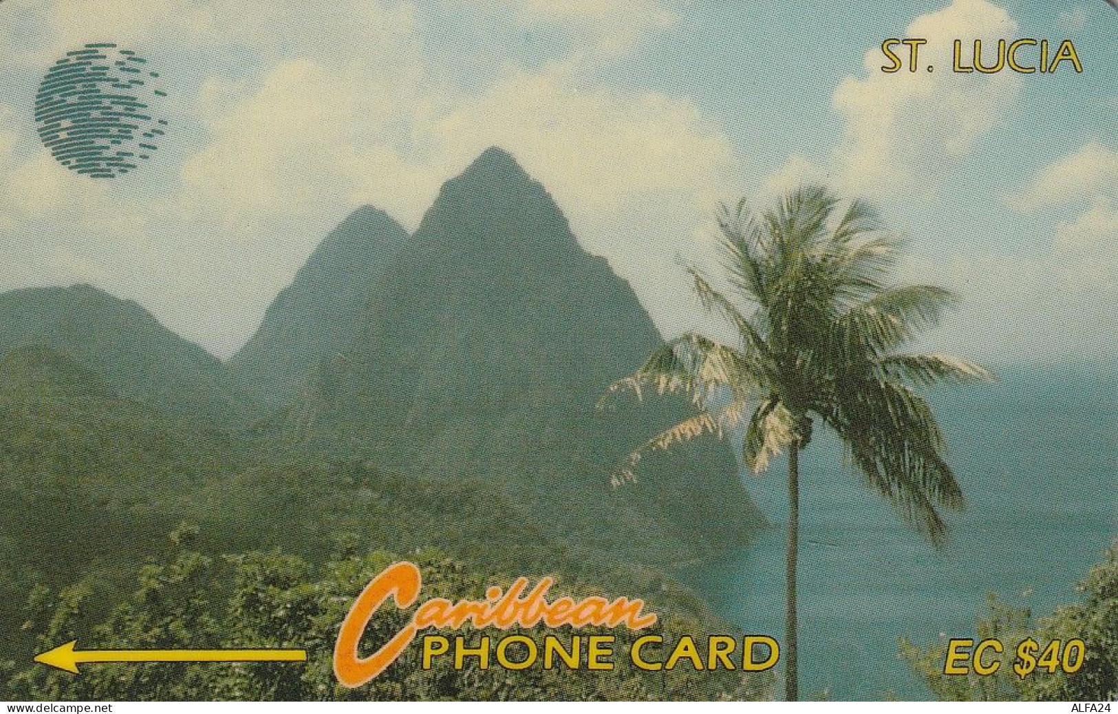 PHONE CARD ST LUCIA  (E7.6.5 - Santa Lucía