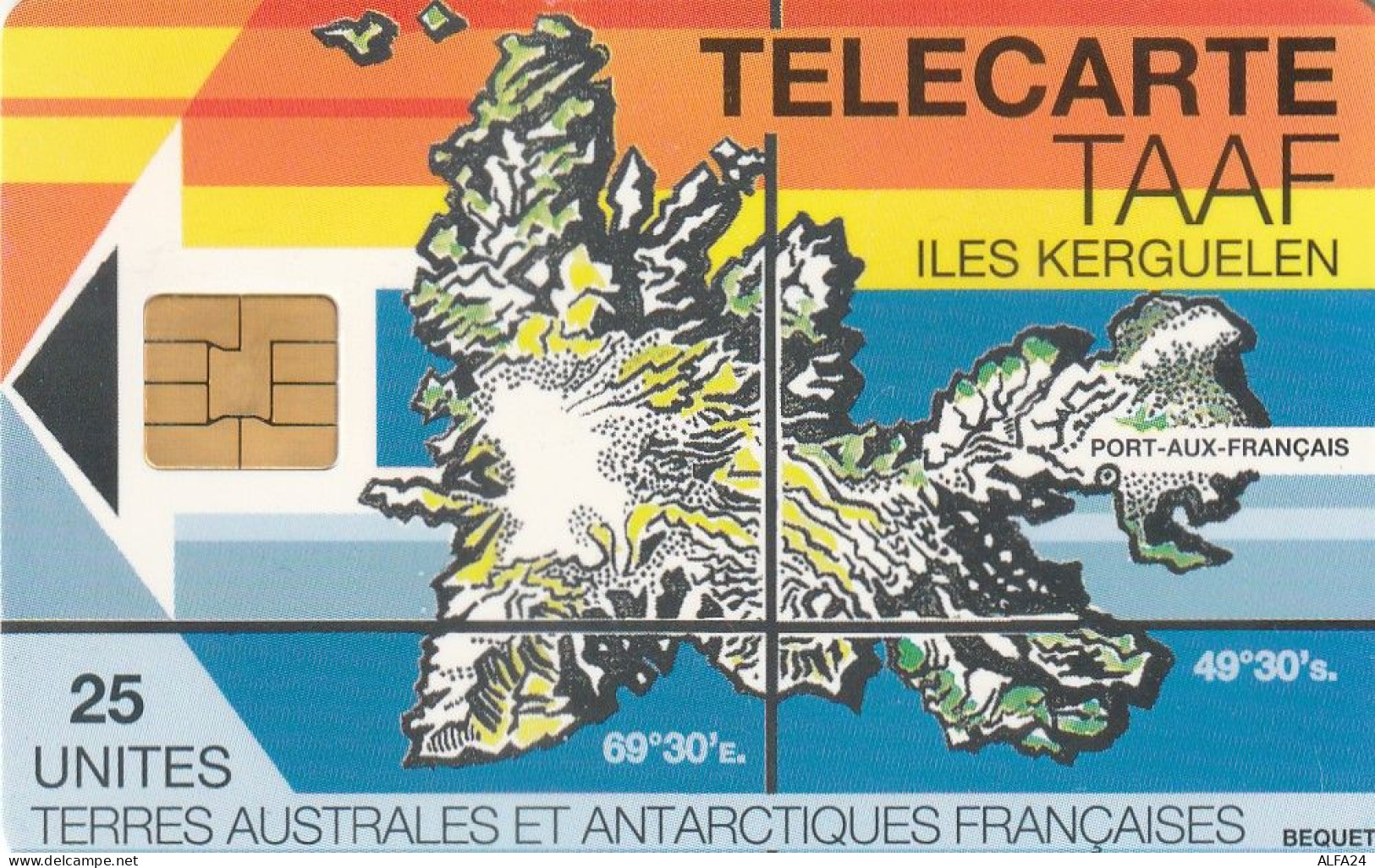 PHONE CARD TAAF  (E7.3.8 - TAAF - Territori Francesi Meridionali