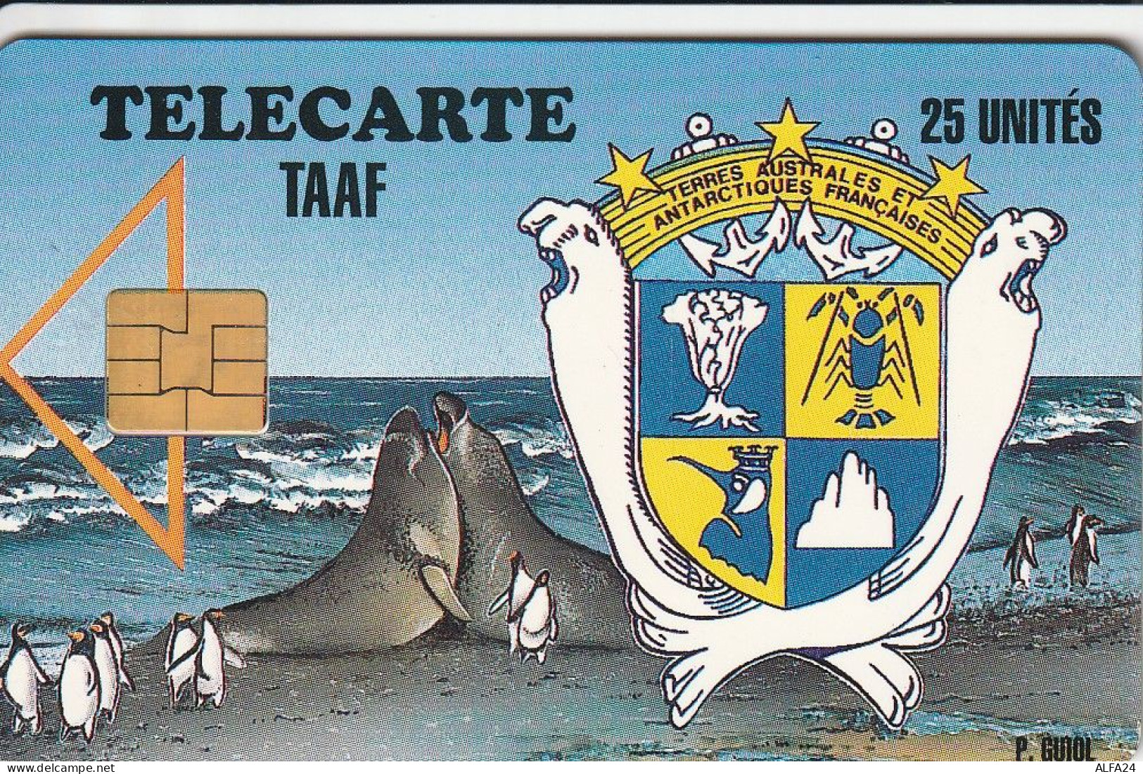 PHONE CARD TAAF  (E7.4.1 - TAAF - Franz. Süd- Und Antarktisgebiete