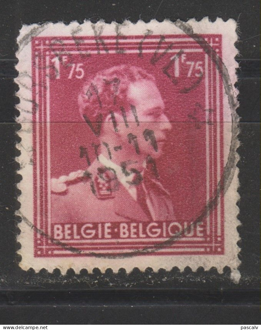 COB 832 Oblitération Centrale Relais étoile * BORSBEKE (V.L.) * - 1936-1957 Collar Abierto