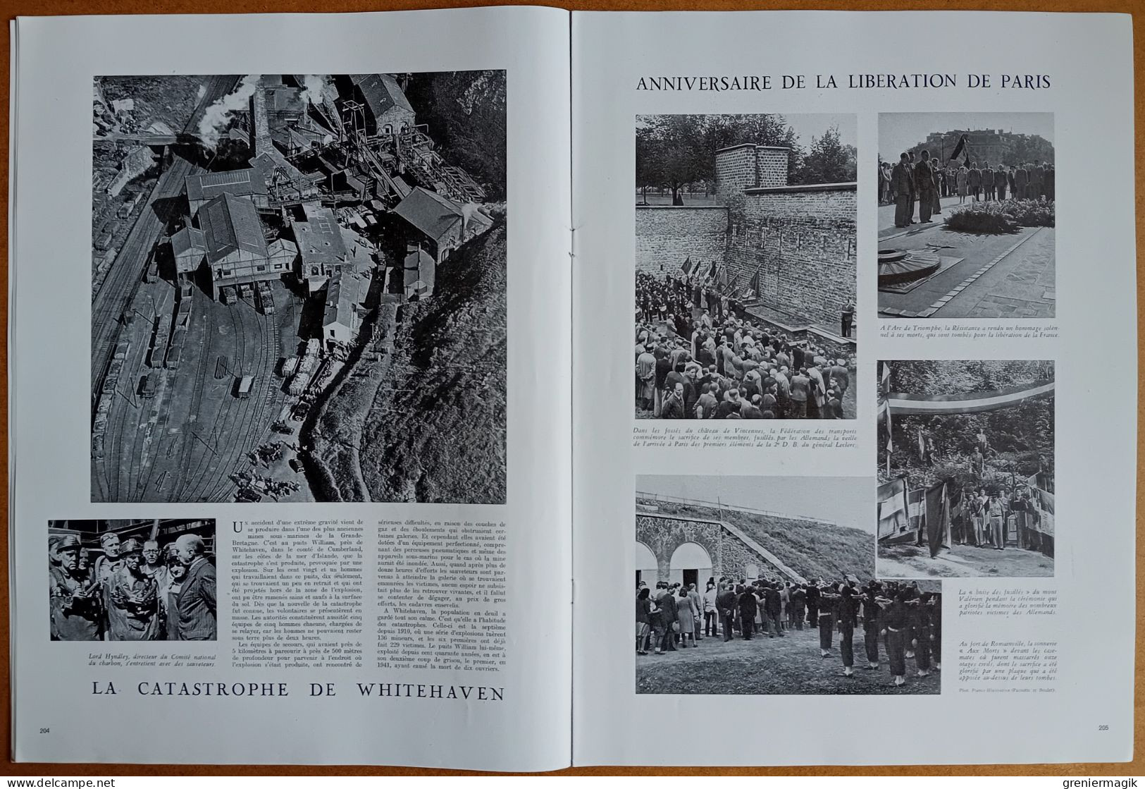 France Illustration N°100 30/08/1947 Dominions Inde Pakistan/Anniversaire Libération De Paris/Australie V-3/La Moisson.. - Informations Générales