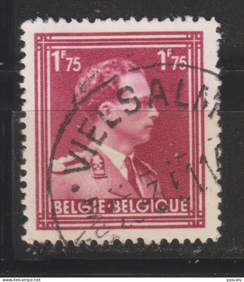 COB 832 Oblitération Centrale VIELSALM - 1936-1957 Col Ouvert