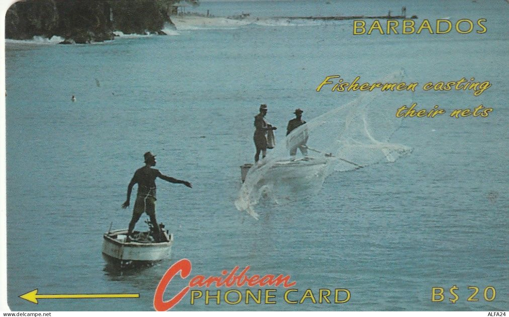PHONE CARD BARBADOS  (E8.18.4 - Barbados (Barbuda)
