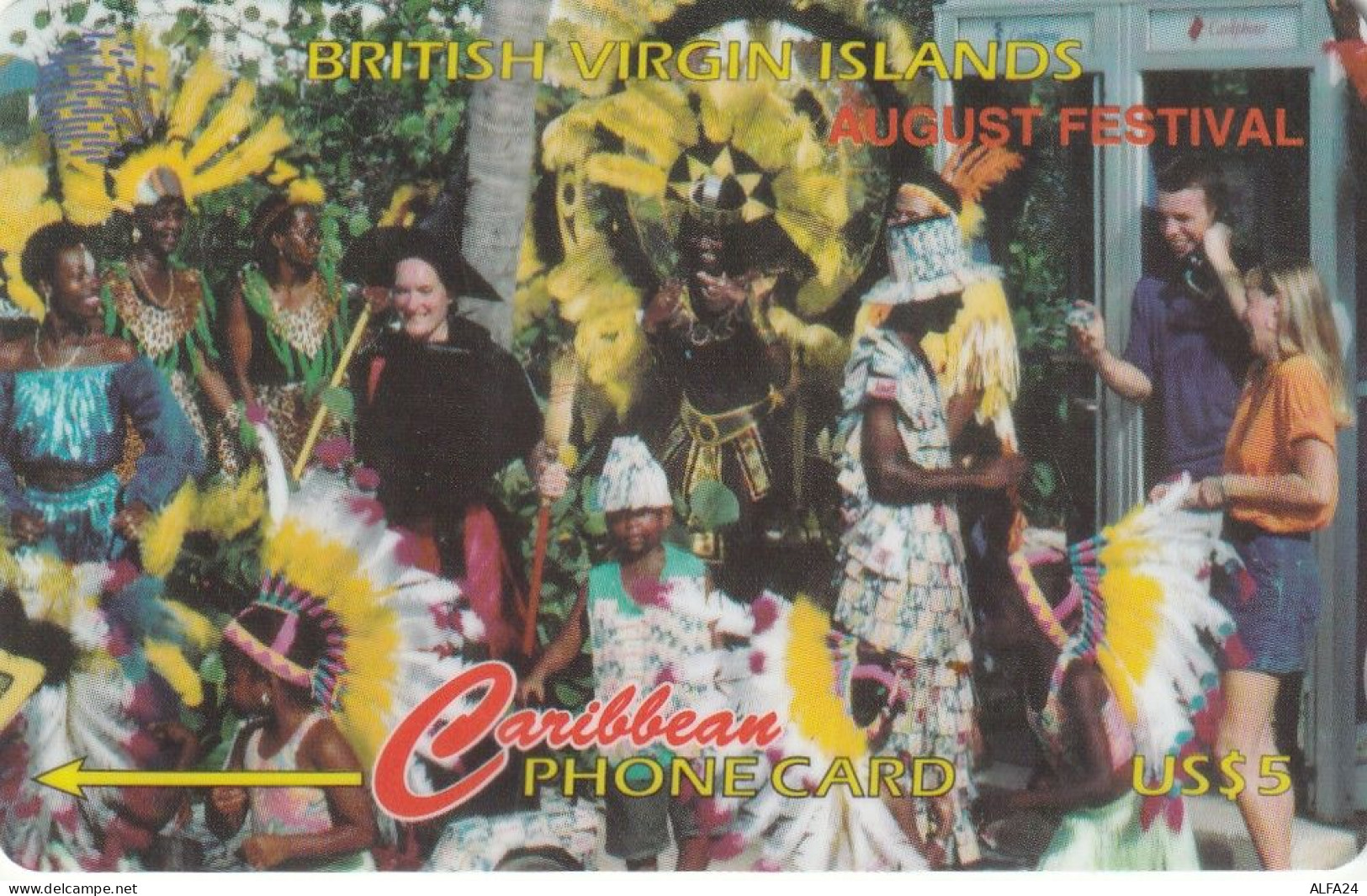 PHONE CARD BRITISH VIRGIN ISLAND  (E8.13.4 - Isole Vergini