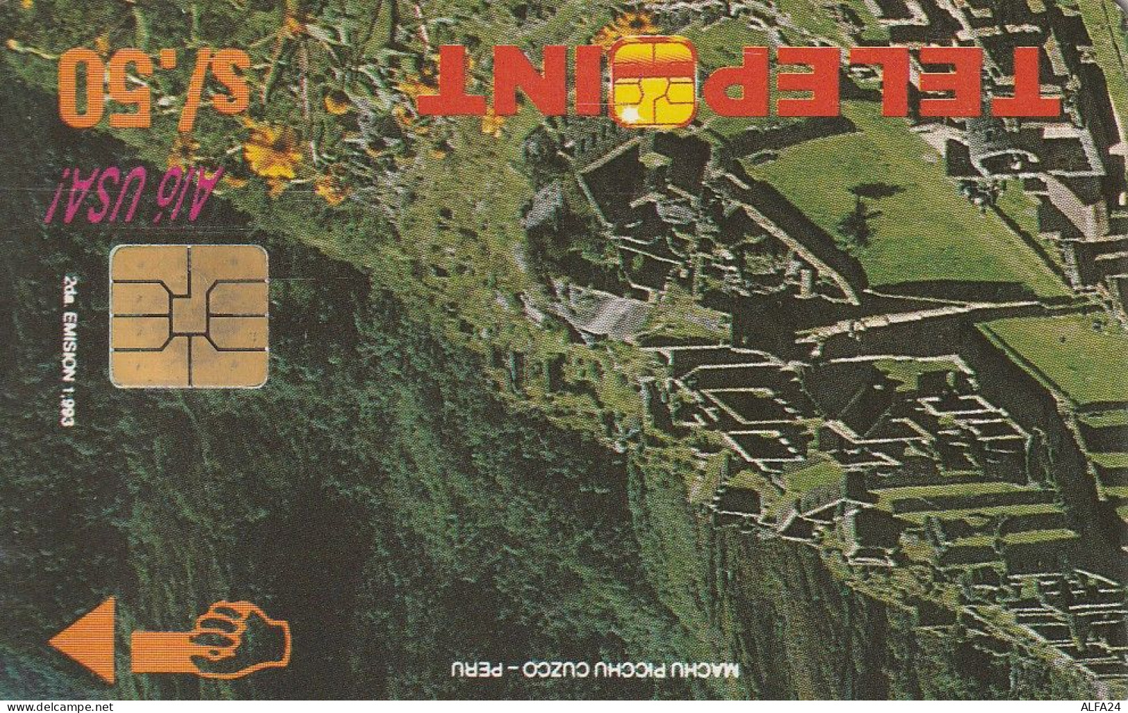 PHONE CARD PERU  (E8.14.5 - Perù