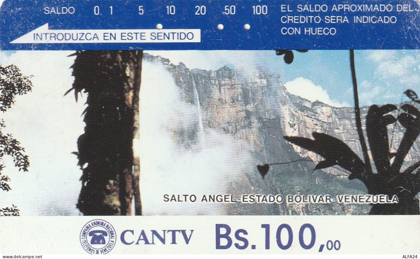 PHONE CARD VENEZUELA AUTELCA (E8.10.8 - Venezuela