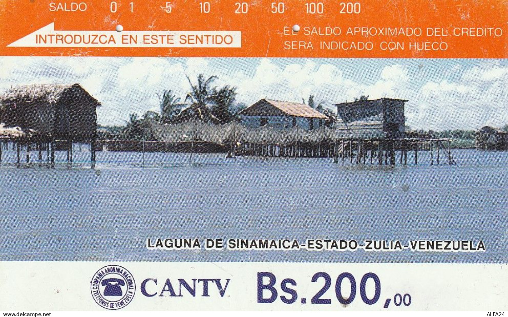 PHONE CARD VENEZUELA AUTELCA (E8.11.1 - Venezuela