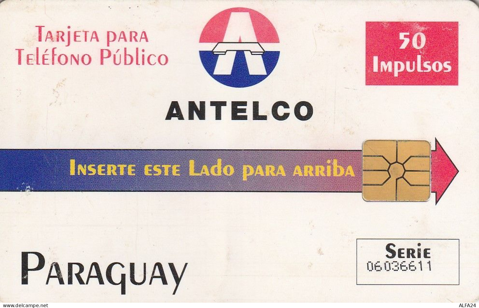 PHONE CARD PARAGUAY  (E8.7.5 - Paraguay