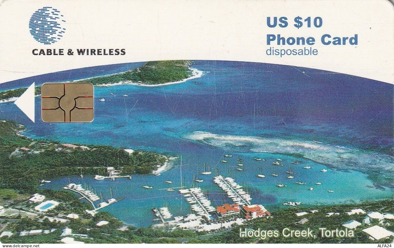 PHONE CARD BRITISH VIRGIN ISLAND  (E8.6.6 - Isole Vergini