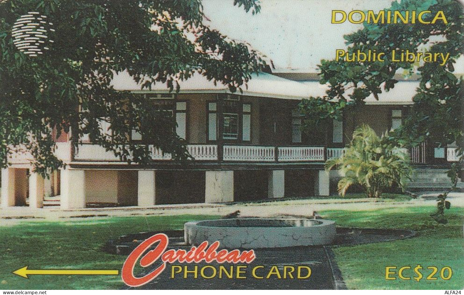 PHONE CARD DOMINICA  (E8.6.5 - Dominique
