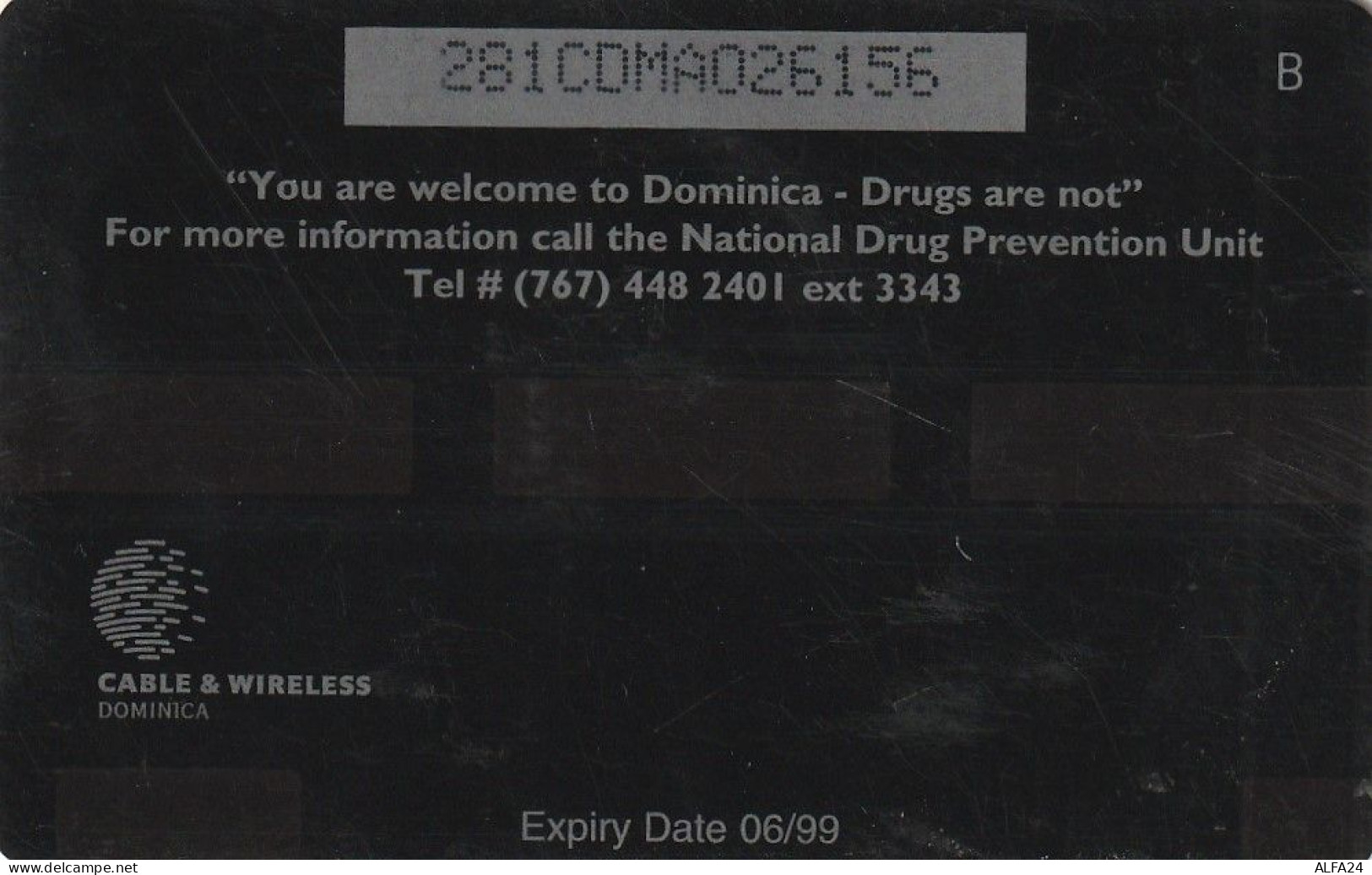 PHONE CARD DOMINICA  (E8.5.6 - Dominica