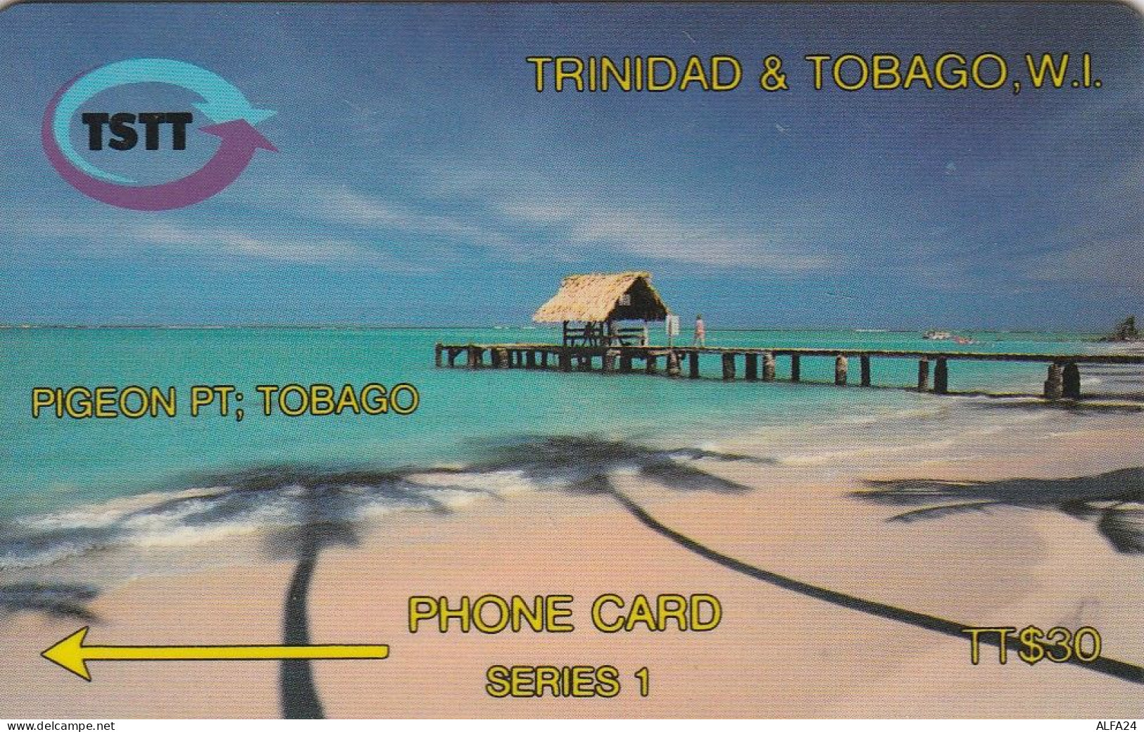 PHONE CARD  TRINIDAD TOBAGO  (E8.2.5 - Trinité & Tobago