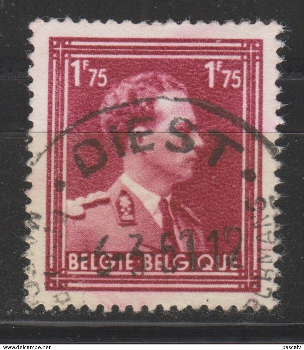 COB 832 Oblitération Centrale Touristique DIEST - 1936-1957 Open Kraag